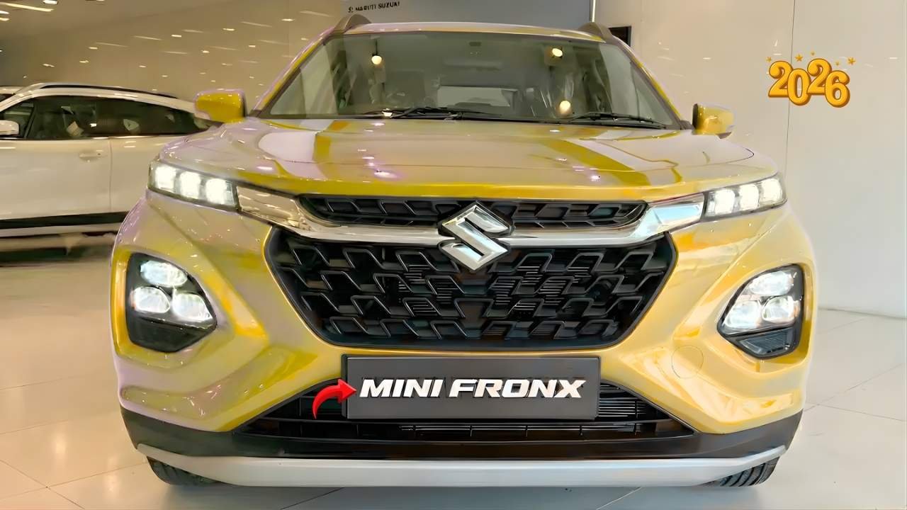 2026 Maruti Mini Fronx Launched with 33kmpl Mileage, Luxury Features and 6 Airbags